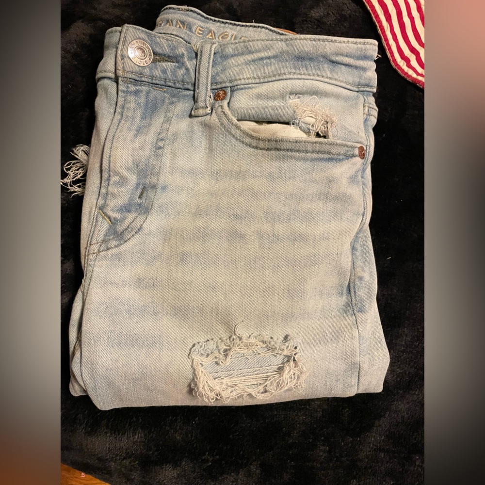American Eagle Outfitters Light Blue Denim Jeans